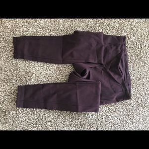 Purple/Maroon Lululemon leggings